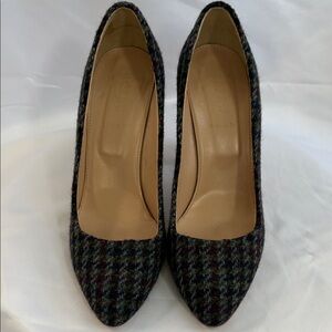 J.Crew Multicolor Tweed Pointed-Toe Heels – Size 7.5
